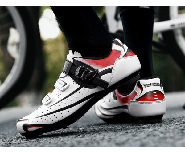 Outdoor Non-lock Cycling Shoes, Rubber Sole Men And Women Couple All-terrain Cycling Shoes - Image 5