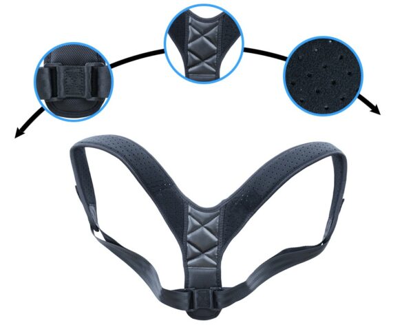 Medical Clavicle Posture Corrector Lower Back Correction Strap - Image 7