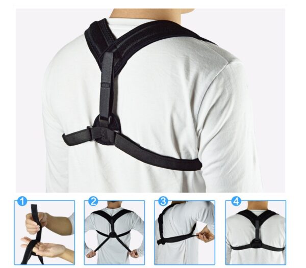 Medical Clavicle Posture Corrector Lower Back Correction Strap - Image 5