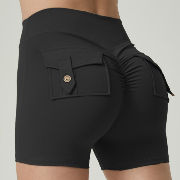 Pocket Fitness Sports Yoga Shorts - Image 4