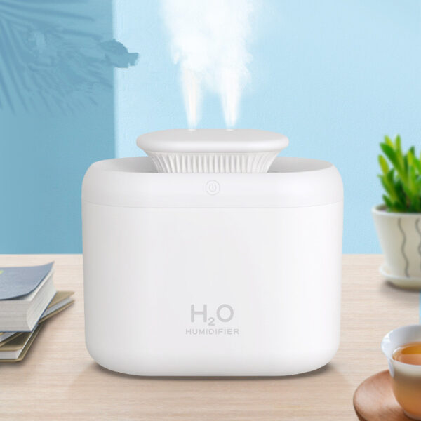 Large-capacity Dual-jet Household Humidifier Atomized Air Purifier - Image 5