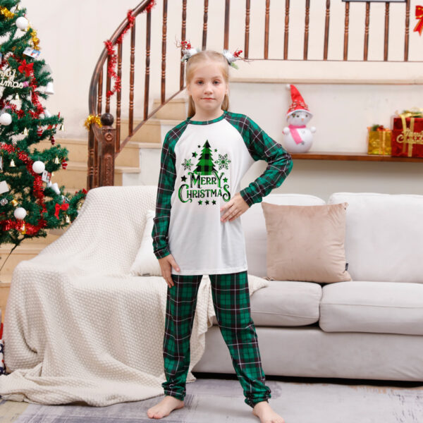 Christmas Parent-child Pajamas Suit Printed Homewear - Image 5