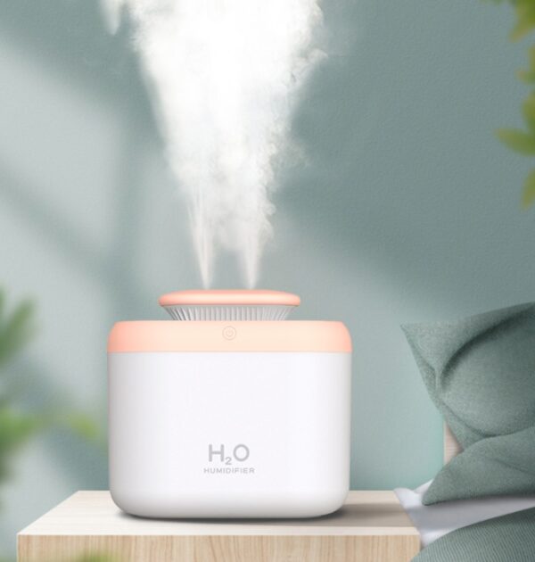 Large-capacity Dual-jet Household Humidifier Atomized Air Purifier - Image 3