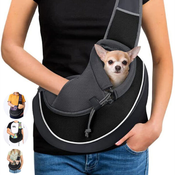 Carrying Pets Bag Women Outdoor Portable Crossbody Bag For Dogs Cats Pet Products - Image 8