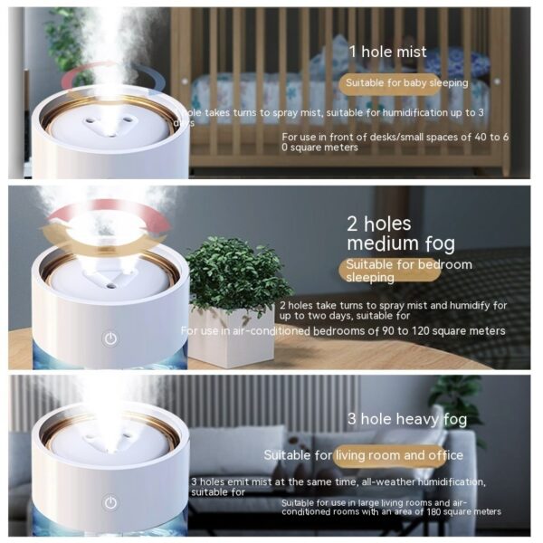 Heavy Fog Humidifier USB Office Desktop Silent And Portable Air Purifier - Image 3