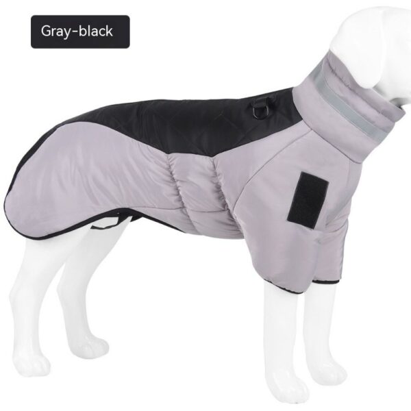 New Winter Dog Coat Waterproof Pet Clothes For Medum Large Dogs Warm Thicken Dog Vest Custome Labrador Jacket - Image 4