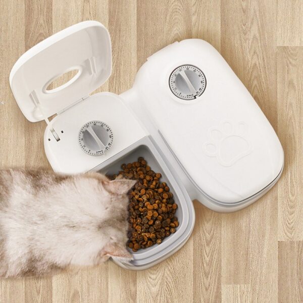 Automatic Pet Feeder Smart Food Dispenser For Cats Dogs Timer Stainless Steel Bowl Auto Dog Cat Pet Feeding Pets Supplies - Image 9