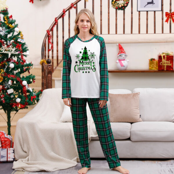 Christmas Parent-child Pajamas Suit Printed Homewear - Image 2