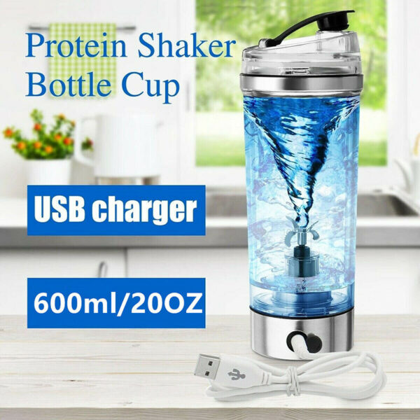 Electric Protein Shake Stirrer USB Shake Bottle Milk Coffee Blender Kettle Sports And Fitness Charging Electric Shaker Cup - Image 4