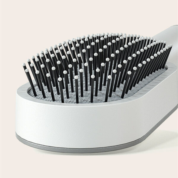 Self Cleaning Hair Brush For Women One-key Cleaning Hair Loss Airbag Massage Scalp Comb Anti-Static Hairbrush - Image 2