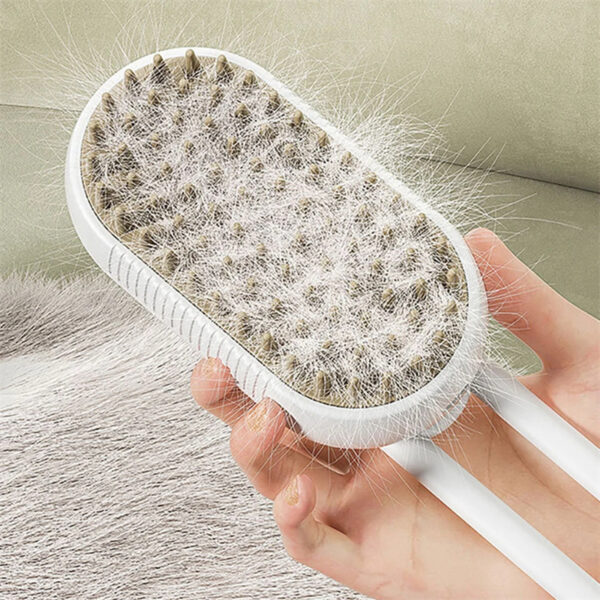 Cat Steam Brush Steamy Dog Brush 3 In 1 Electric Spray Cat Hair Brushes For Massage Pet Grooming Comb Hair Removal Combs Pet Products - Image 9