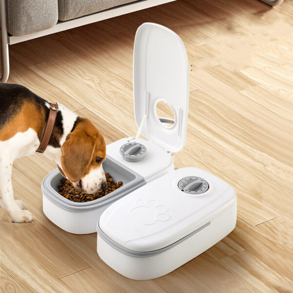 Automatic Pet Feeder Smart Food Dispenser For Cats Dogs Timer Stainless Steel Bowl Auto Dog Cat Pet Feeding Pets Supplies - Image 4